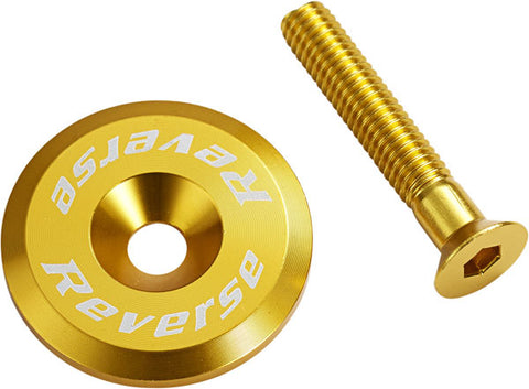 REVERSE Ahead Cap with screw (Gold) - GiraSykkel