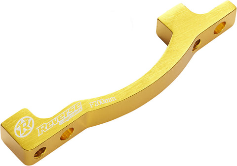 REVERSE Disc-Brake-Adapter PM-PM 200 FR (Gold) - GiraSykkel