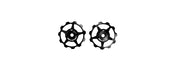 Reverse aluminium pulley set, for Colab, with sealed ball bearings