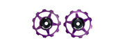 Reverse aluminium pulley set, for Colab, with sealed ball bearings