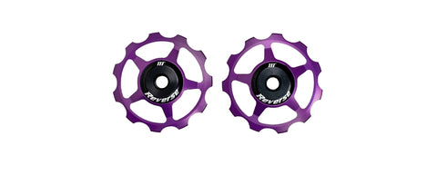 Reverse aluminium pulley set, for Colab, with sealed ball bearings