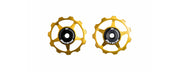 Reverse aluminium pulley set, for Colab, with sealed ball bearings