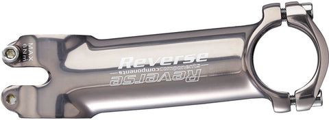 REVERSE Stem XC 6° 110mm Ø31,8mm (Titanium Grey) - GiraSykkel
