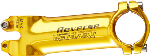 REVERSE Stem XC 6° 100mm Ø31,8mm (Gold) - GiraSykkel