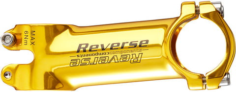 REVERSE Stem XC 6° 90mm Ø31,8mm (Gold) - GiraSykkel