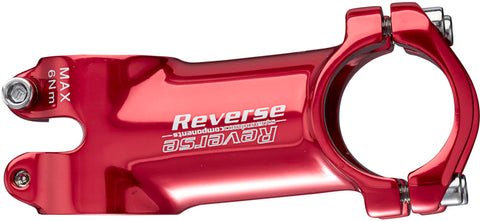 REVERSE Stem XC 6° 70mm Ø31,8mm (Red) - GiraSykkel