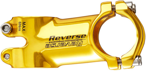 REVERSE Stem XC 6° 60mm Ø31,8mm (Gold) - GiraSykkel