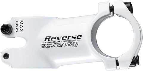 REVERSE Stem XC 6° 60mm Ø31,8mm (White) - GiraSykkel