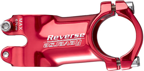 REVERSE Stem XC 6° 60mm Ø31,8mm (Red) - GiraSykkel