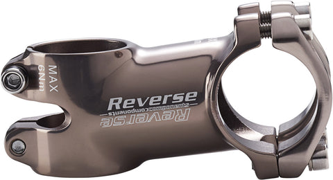 REVERSE Stem XC 6° 60mm Ø31,8mm (Titanium Grey) - GiraSykkel