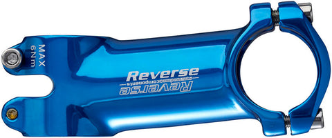 REVERSE Stem XC 6° 80mm Ø31,8mm (Blue) - GiraSykkel