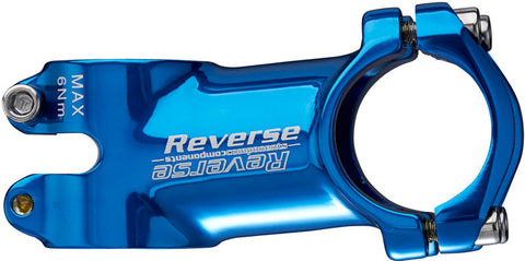REVERSE Stem XC 6° 60mm Ø31,8mm (Blue) - GiraSykkel