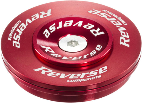 REVERSE Headset Twister Top Cup 1.5-1 1/8 (ZS49|28,6) Red - GiraSykkel