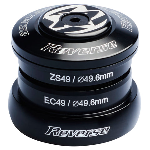 REVERSE Headset Base (ZS49/28,6 | EC49/30+40) incl.both crown races  (1 1/8+1.5 ) (Black) - GiraSykkel
