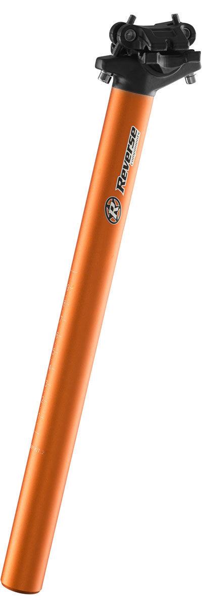 REVERSE Seatpost Comp Ø27,2mm (Orange) - GiraSykkel