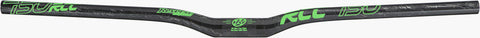 REVERSE Handlebar RCC-750 Carbon Ø31,8mm/20mm Rise (Black/Green) - GiraSykkel