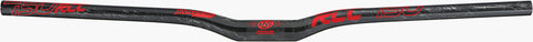 REVERSE Handlebar RCC-750 Carbon Ø31,8mm/20mm Rise (Black/Red) - GiraSykkel
