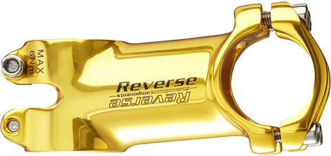 REVERSE Stem XC 6° 80mm Ø31,8mm (Gold) - GiraSykkel