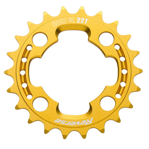 REVERSE Chainring Race SL 64mm 22T shiftable (Gold) - GiraSykkel