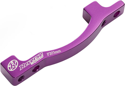 REVERSE Disc-Brake-Adapter PM-PM 203 FR (Purple) - GiraSykkel