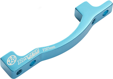 REVERSE Disc-Brake-Adapter PM-PM 203 FR (Light-Blue) - GiraSykkel