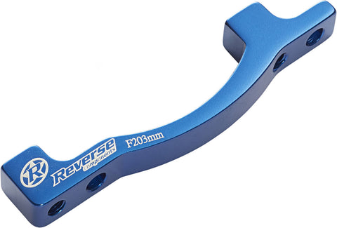 REVERSE Disc-Brake-Adapter PM-PM 203 FR (Blue) - GiraSykkel
