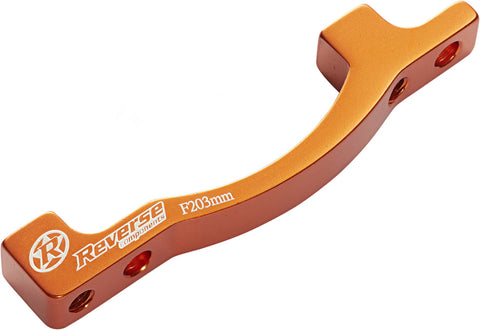 REVERSE Disc-Brake-Adapter PM-PM 203 FR (Orange) - GiraSykkel