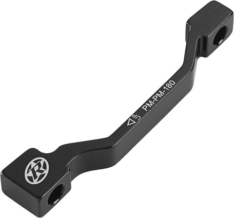 REVERSE Disc-Brake-Adapter PM-PM 180 FR+RE (Black) - GiraSykkel