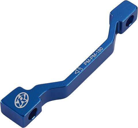 REVERSE Disc-Brake-Adapter PM-PM 180 FR+RE (Blue) - GiraSykkel