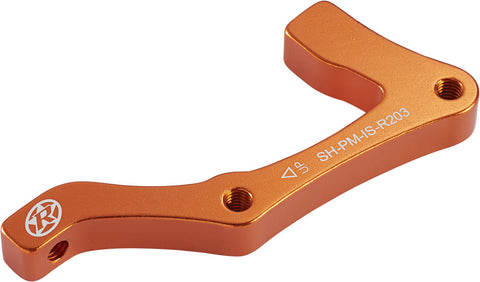 REVERSE Disc-Brake-Adapter IS-PM 203 Shimano RE (Orange) - GiraSykkel