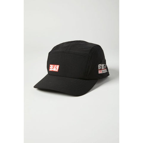 YOSHIMURA FOX 5 PANEL HAT [BLK] - GiraSykkel