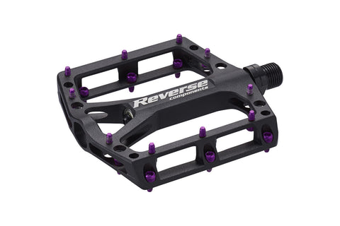 REVERSE Pedal Black ONE (Black/Purple) - GiraSykkel