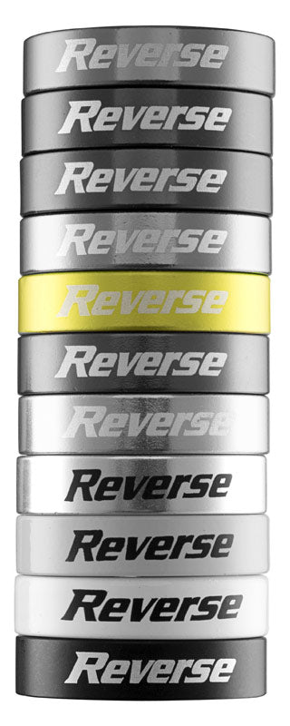 REVERSE Grip Clamping Ring Set Lock On (2 pcs./Applegreen) - GiraSykkel