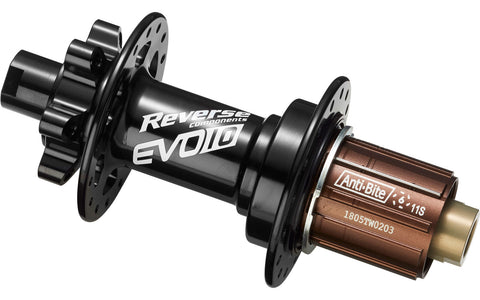 REVERSE Hub EVO-10 Pro Boost Disc RE 32H 148/12mm (Black) Shimano Freehub - GiraSykkel