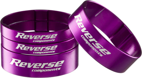 REVERSE Spacer Set Ultra-Light 1 1/8" (Purple) - GiraSykkel