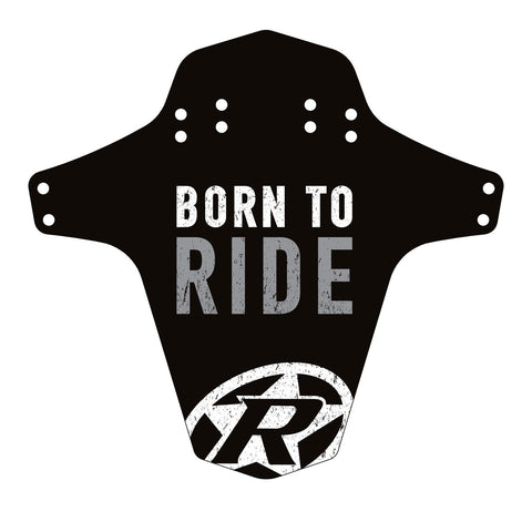 REVERSE Mudfender - Born to Ride (Black/Grey) - GiraSykkel