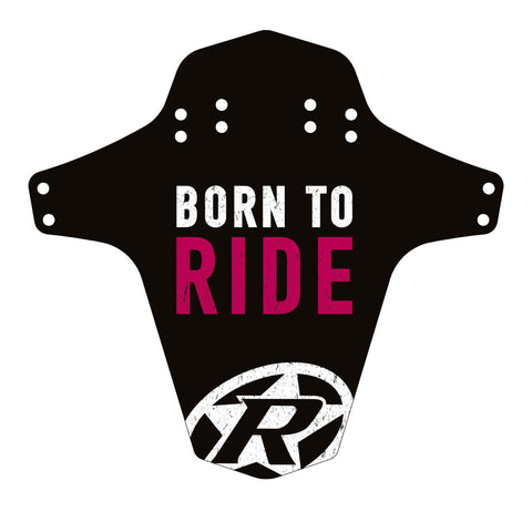 REVERSE Mudfender - Born to Ride (Black/Candy) - GiraSykkel