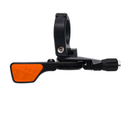 Loam Lever dropper post lever kit, 22.2 clamp, Grey/Orange - GiraSykkel
